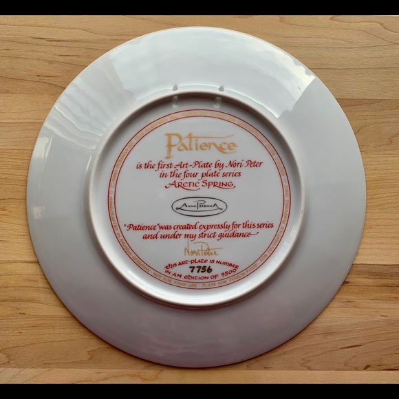 Vintage Nori Peter Collectible Plate - Picture 2 of 4